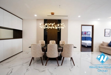 Two-storey apartment with four bedrooms, fully furnished, new furniture, Sunshine City for rent